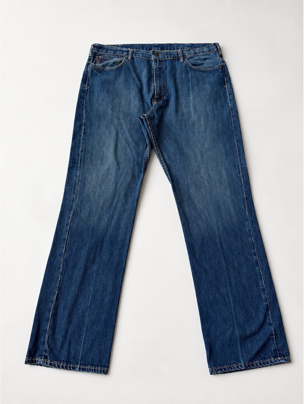 Polo Ralph Lauren Men's 867 Classic Fit Jeans 40x32 Blue Denim Straight Leg